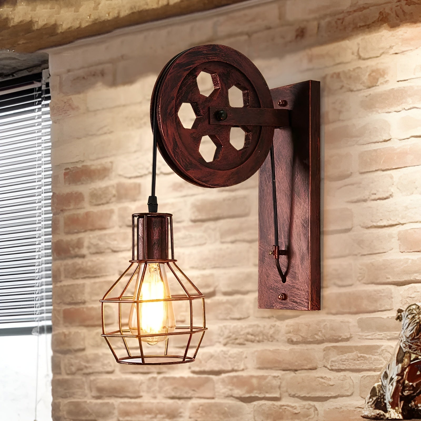 Applique LED vintage | Un éclairage d'ambiance parfait au design moderne