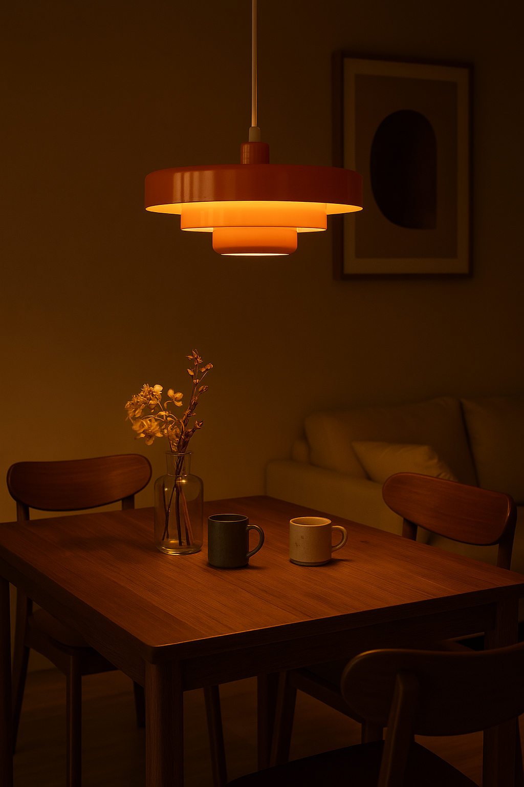 Suspension LED Vintage – Élégante, Durable & Atmosphérique pour Cuisine, Salle à Manger & Salon