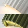 Applique Murale Ondulée Moderne – Design en Résine Élégant Haut & Bas