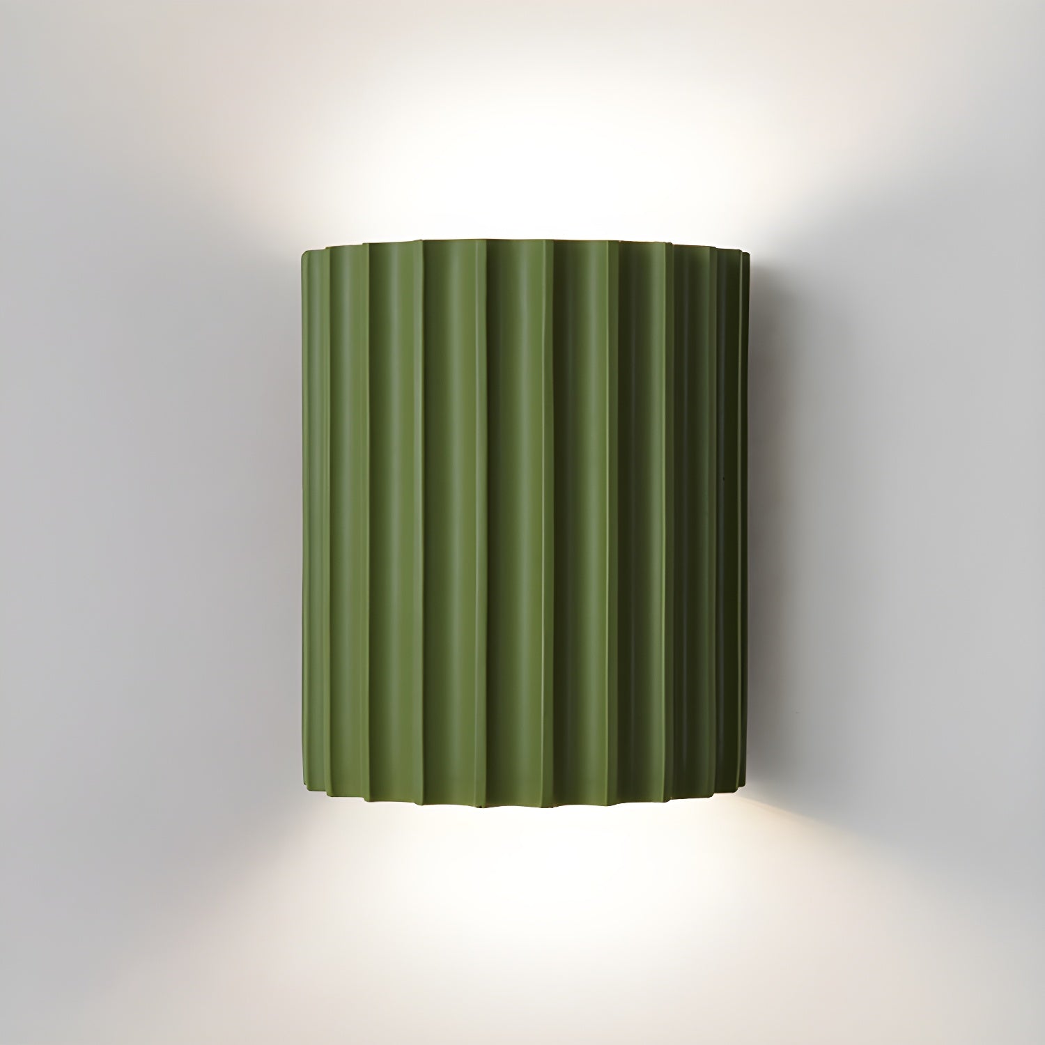Applique Murale Ondulée Moderne – Design en Résine Élégant Haut & Bas