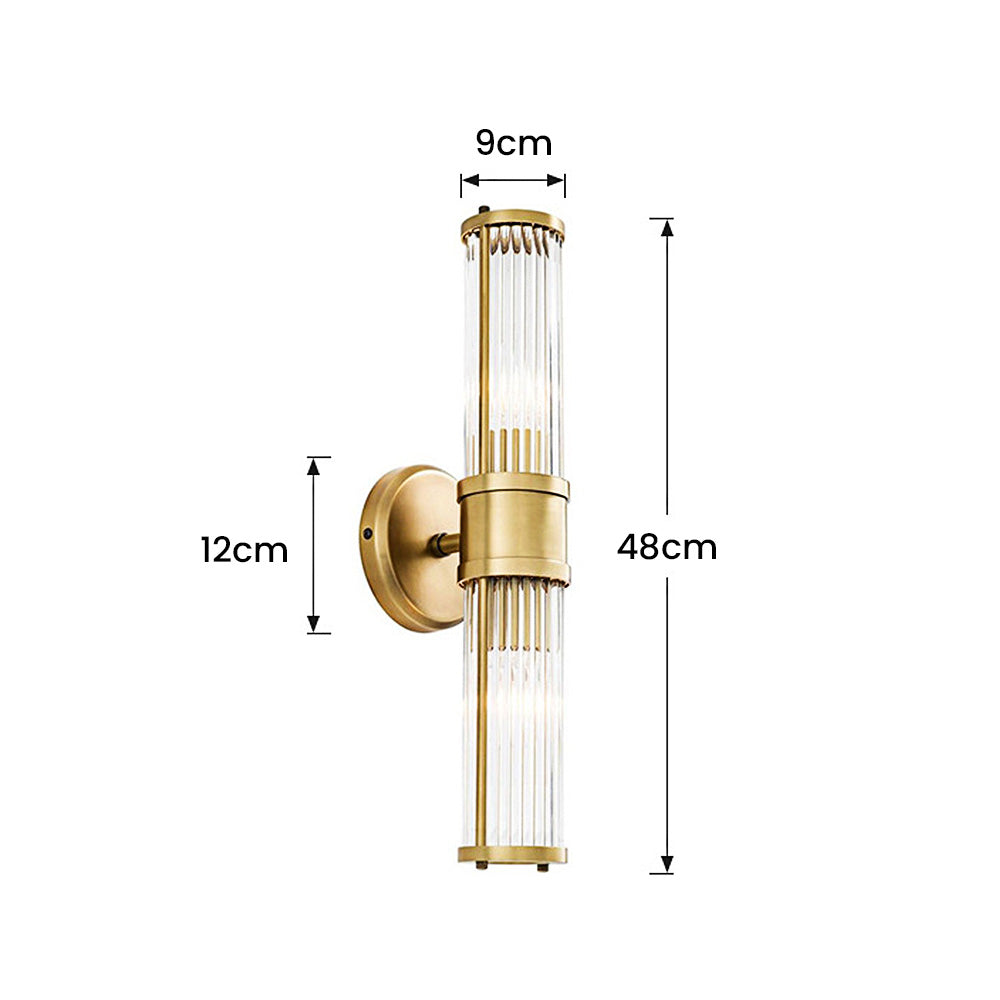 Applique murale de salle de bain luxueuse – GoldGlow