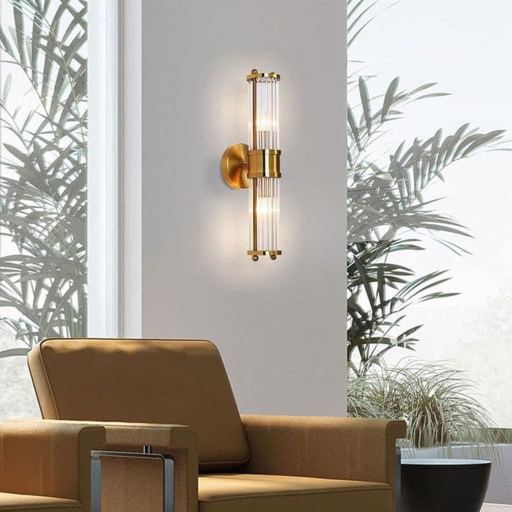 Applique murale de salle de bain luxueuse – GoldGlow