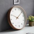 Horloge murale | Mécanisme silencieux | Cadre en bois massif | NordicTime