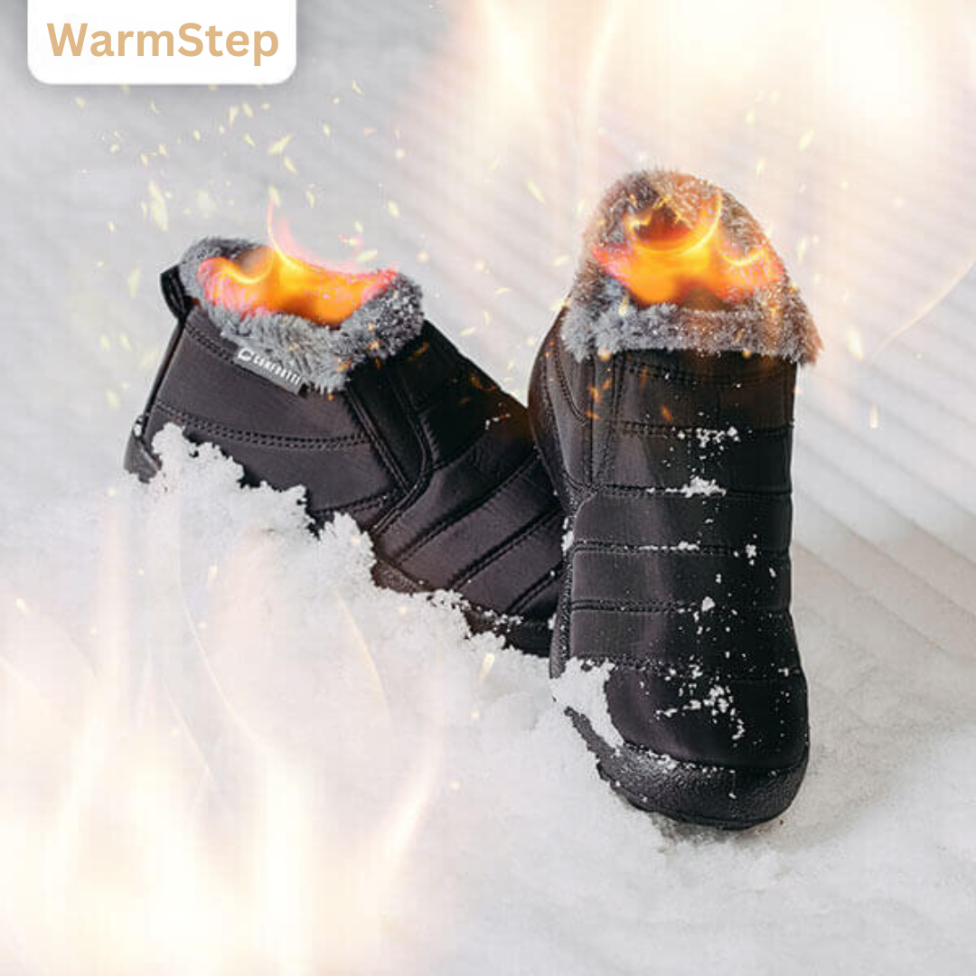 WarmStep | Intérieur en peluche super doux qui enveloppe vos pieds d'une étreinte chaleureuse