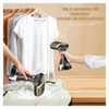 EliteSteam Luxe Fer à repasser à main | Puissant éliminateur de plis en tissu de 1500W avec une capacité de 300ml pour un repassage de voyage sans effort