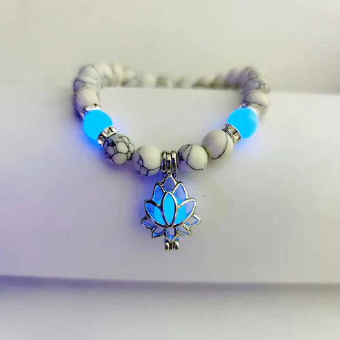 Bracelet Charme Lotus Luminescent