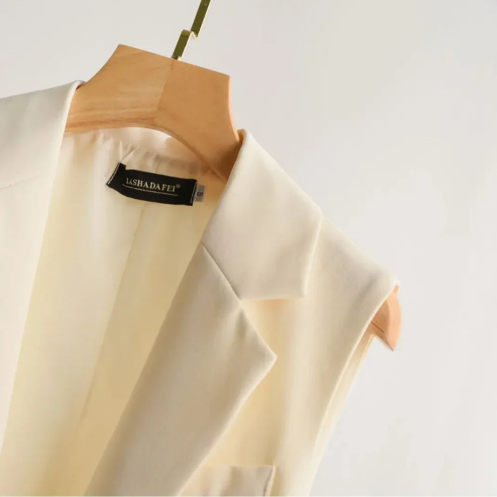 Blazer sans manches tendance - Celeste