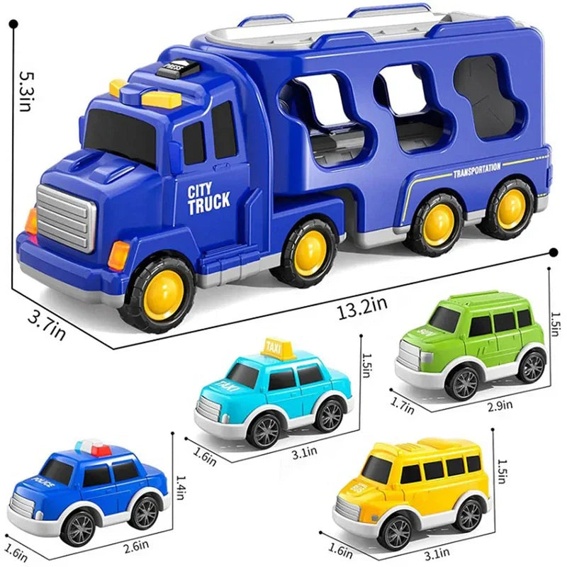 Camion-jouet interactif pour enfants avec lumière et son – AutoMax Leo