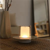 Bougie Induction LED Moderne – Lumière Sèche et Élégante