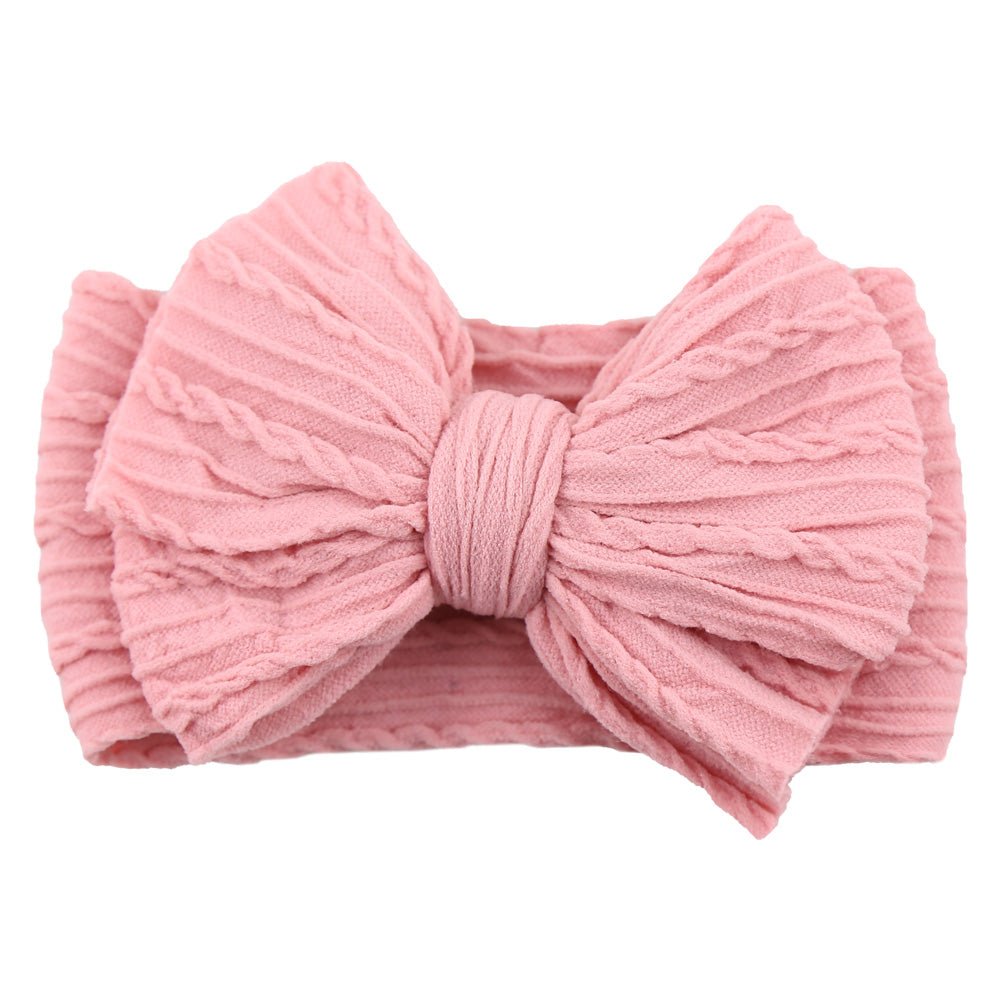 Bandeau en nylon pour enfants avec nœud