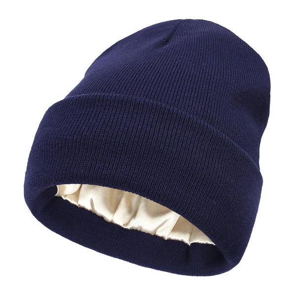 Bonnet d'Hiver avec Doublure en Soie - Noor