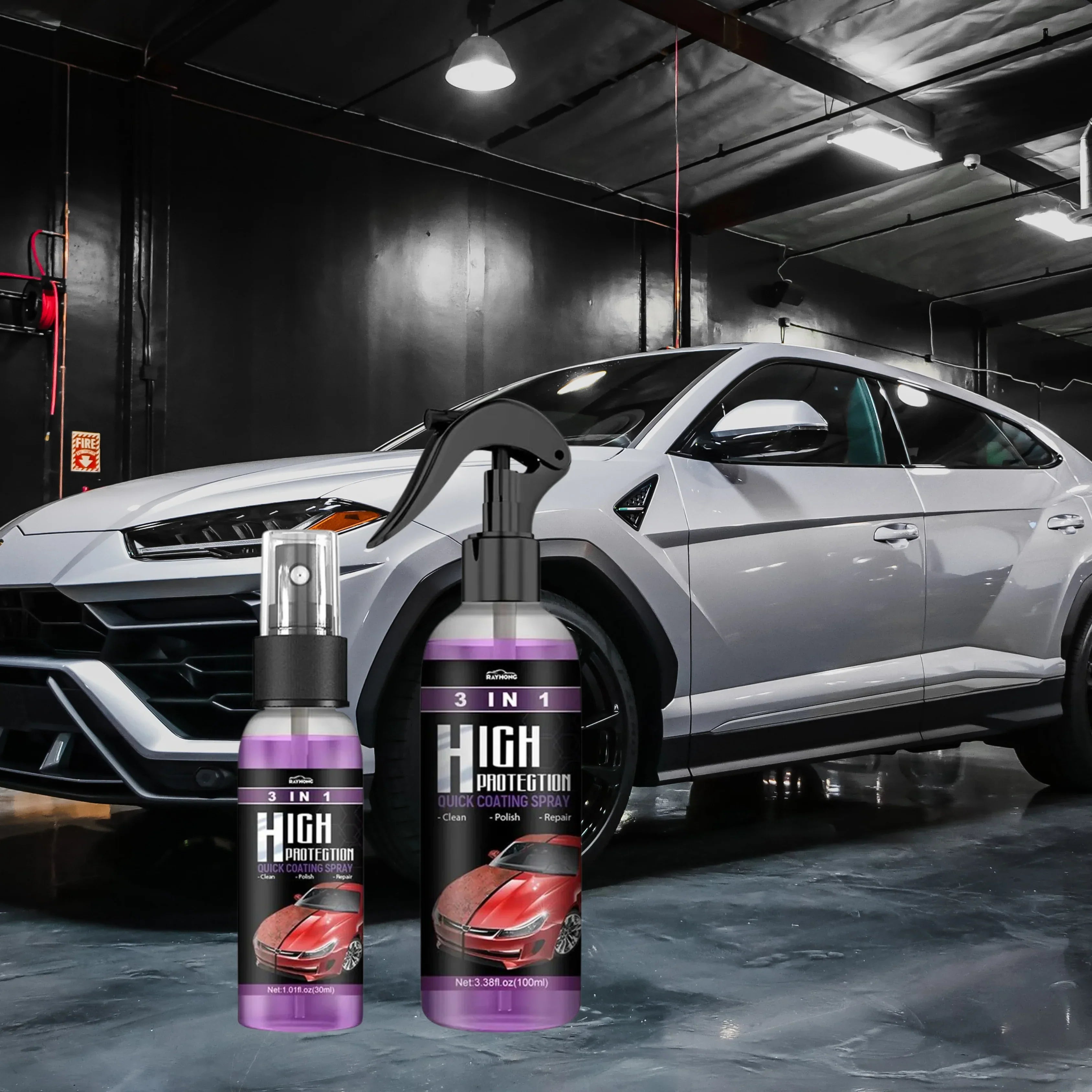 CarCare Spray de Haute Protection 3-en-1