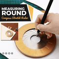 Dessin | Compas Réglable & Règle Circulaire | Cercles Précis jusqu'à 12,5 cm | PrecisionPro