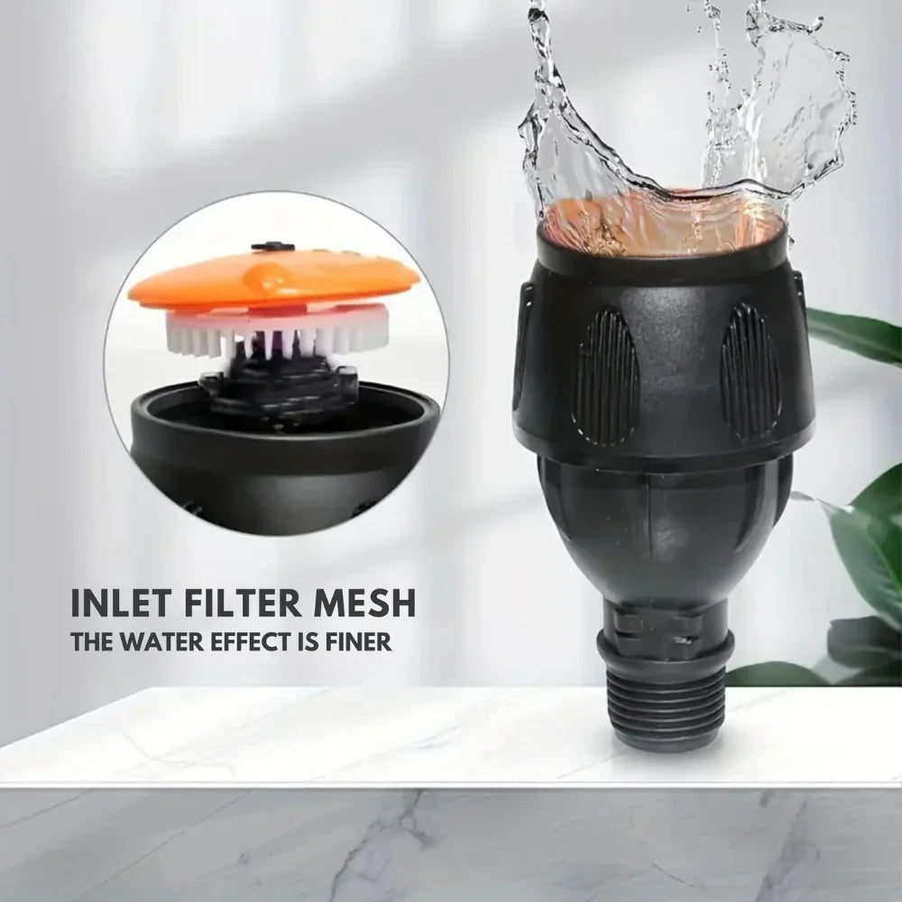 Arroseur Rotatif 360° avec Trépied Réglable – Système d'Irrigation en Acier Inoxydable pour Grands Jardins