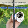 BreezeClip Mini Ventilateur – Refroidissement Puissant, Partout et Tout le Temps