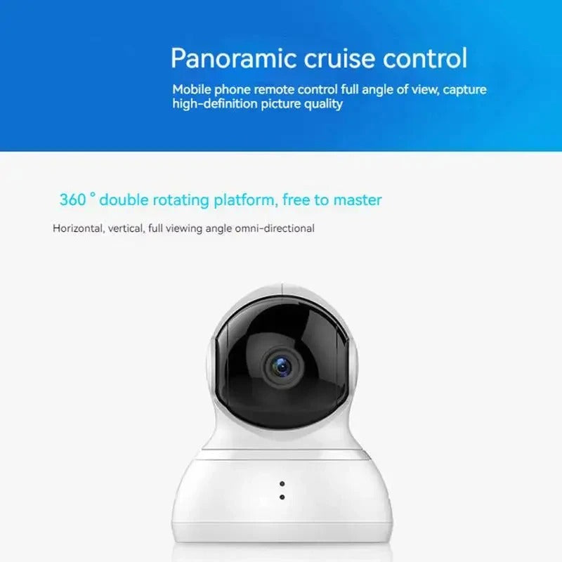 Caméra de Babyphone - Vision Nocturne 360° - Audio Bidirectionnel