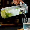 AquaElegance Carafe de Luxe avec Couvercle | Ustensiles de boisson durables et élégants pour un usage quotidien