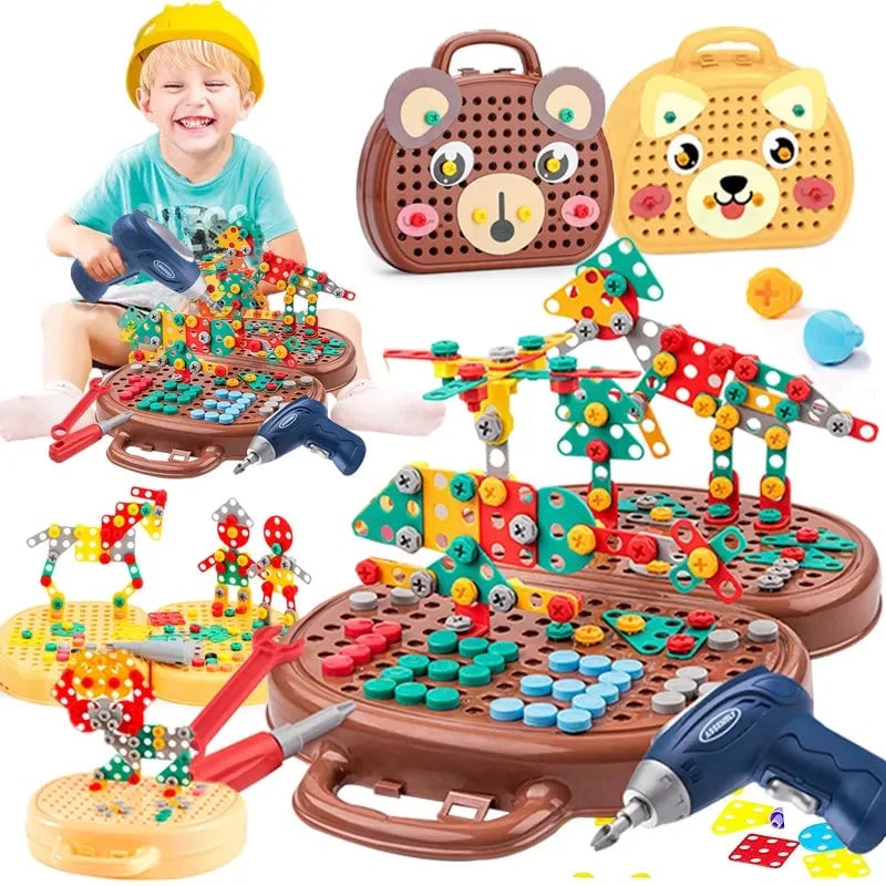 DrillPlay | Stimule la créativité de votre enfant et améliore sa motricité et sa capacité à résoudre des problèmes