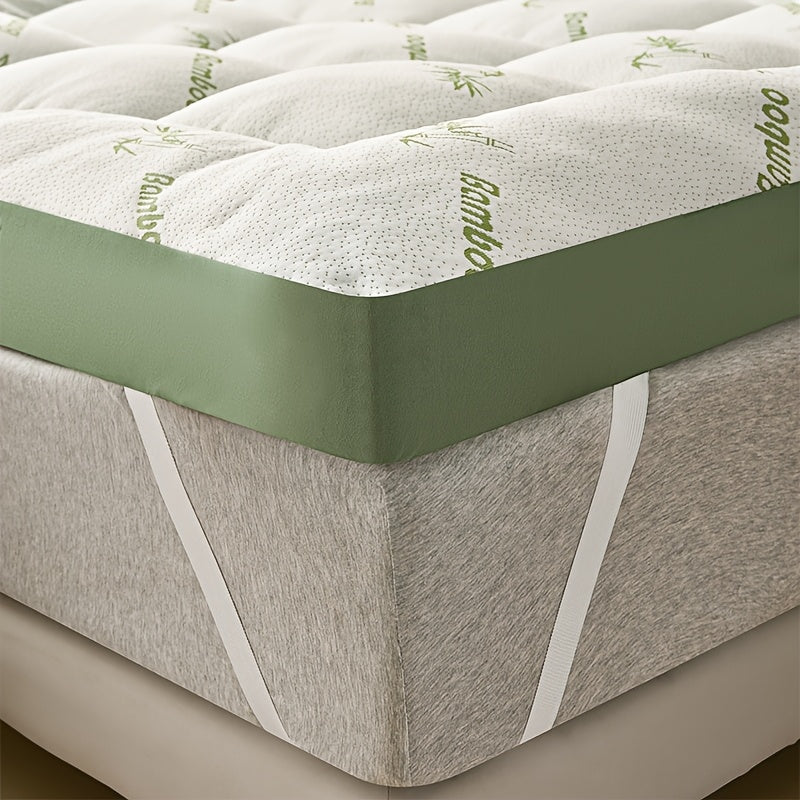 BambooDream Matelas Topper King Size – Confort Rafraîchissant et Soutien Lombaire