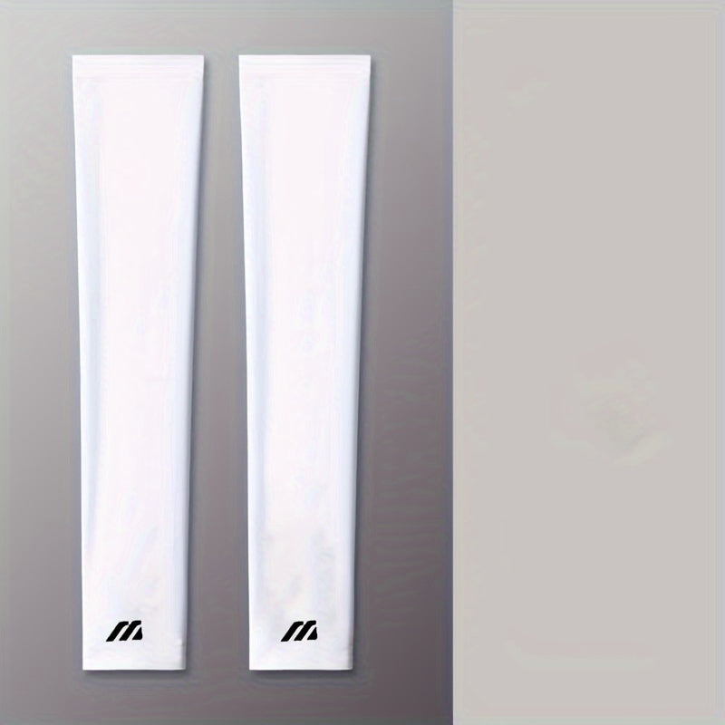 1 paire de manchons de bras unisexes respirants avec protection solaire - Refroidissement, protection UV pour la conduite, le golf, la pêche, le cyclisme, la randonnée et la course