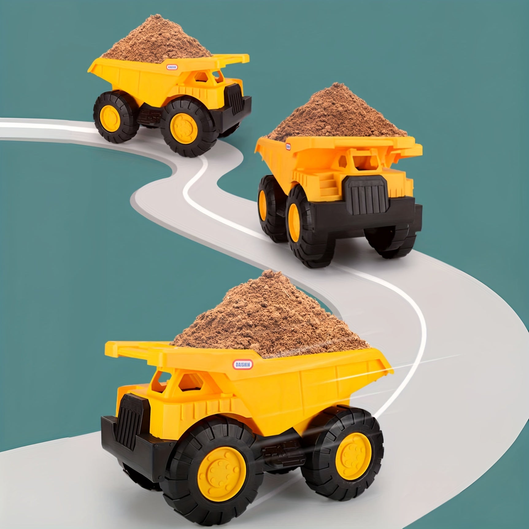 Camion de Jouet Pelle – Parfait pour les Aventures en Plein Air et à la Plage