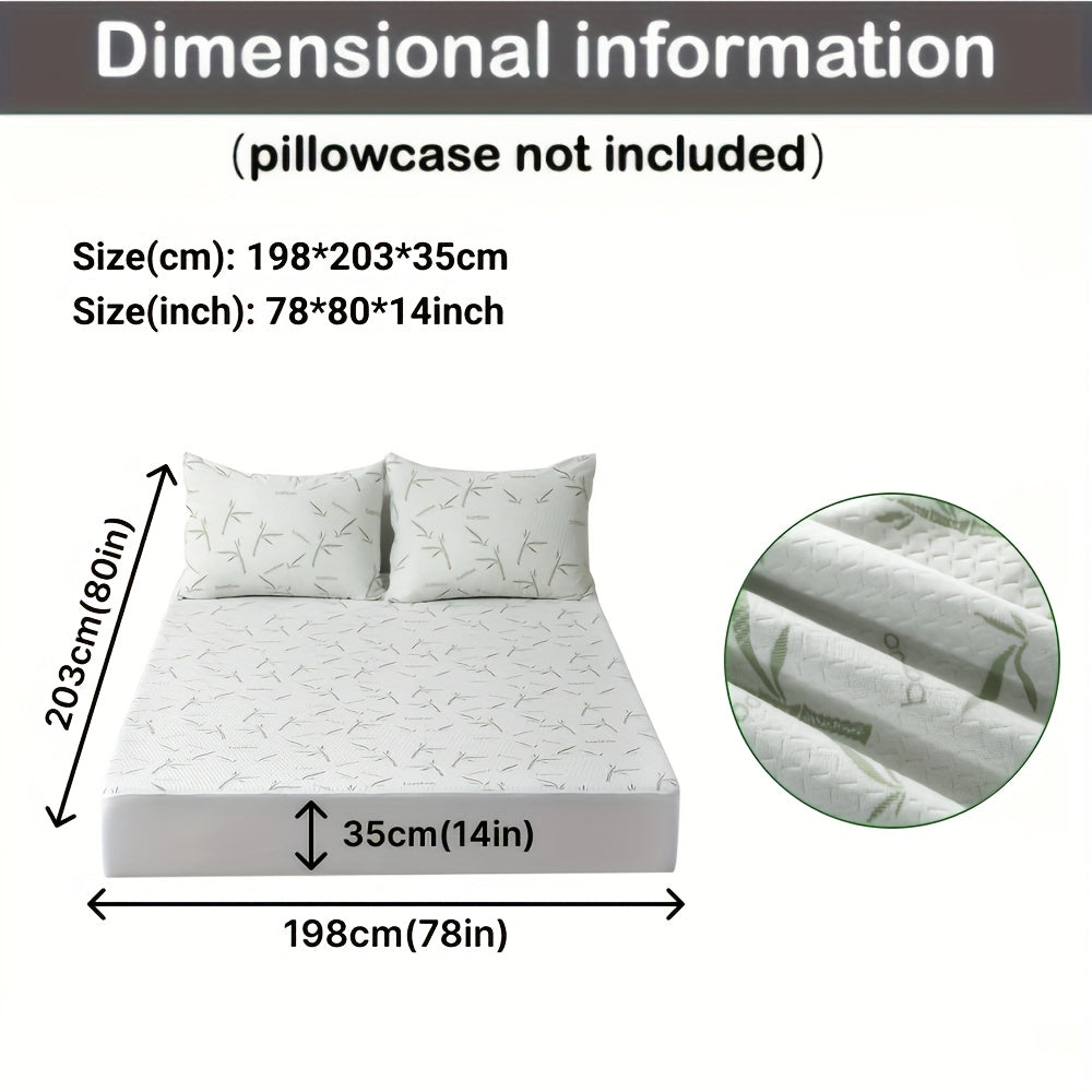 BambooCool Protège-Matelas – Respirant et Rafraîchissant pour un Confort de Sommeil Amélioré