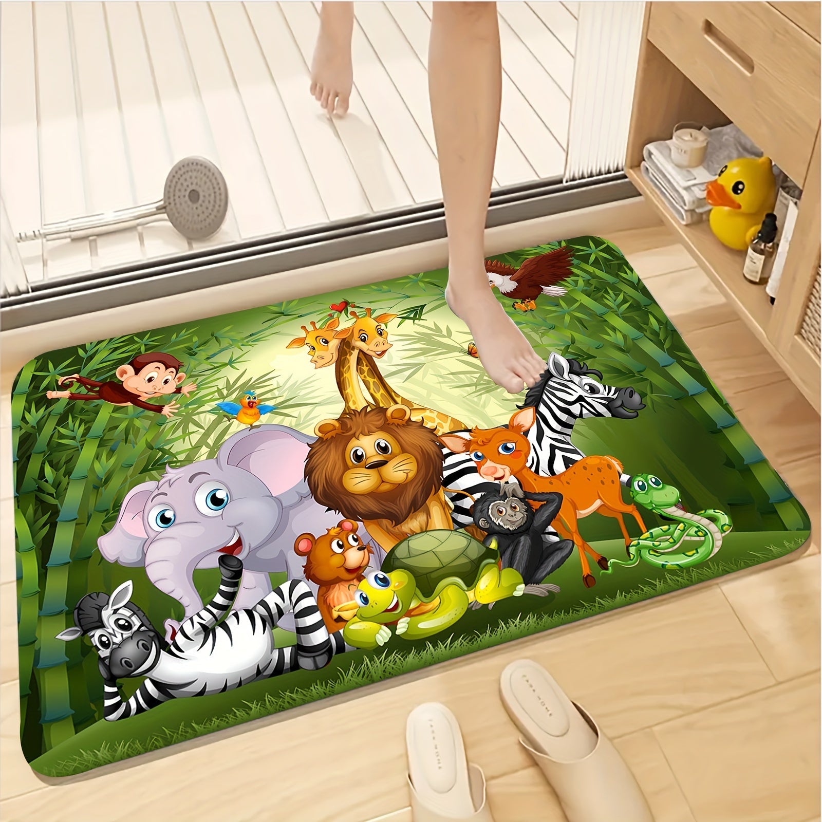 Tapis à Motif Animaux - Pour Une Ambiance Ludique à Domicile