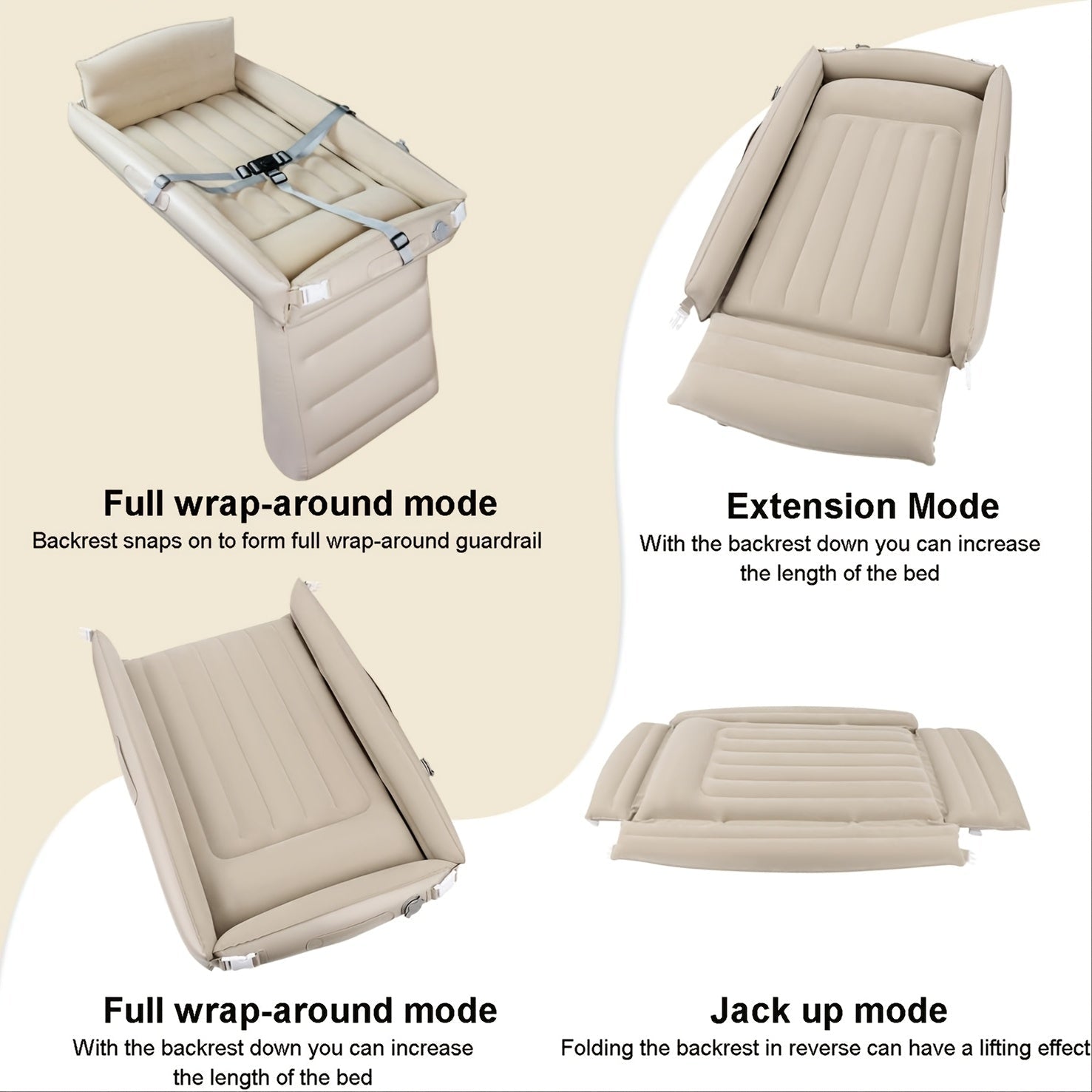 AirRest Lit de Voyage Gonflable – Dormir en Toute Sécurité et Confort