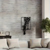 Décoration Murale Silhouette de Zèbre - Élégance Stylée pour Votre Espace