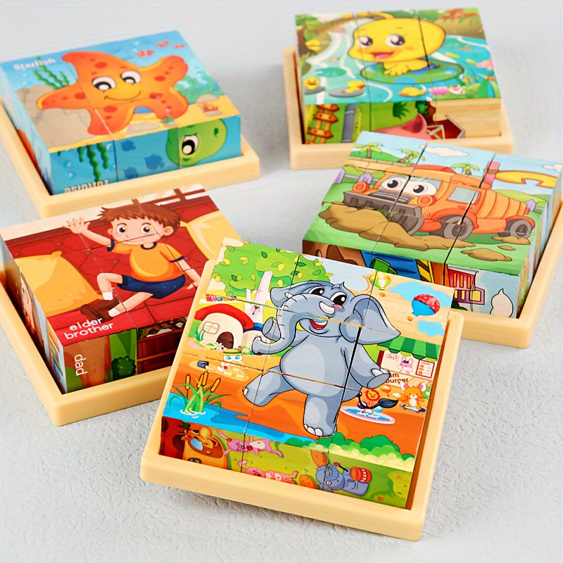 Aventure de Puzzle Coloré - Jouet Éducatif pour Enfants