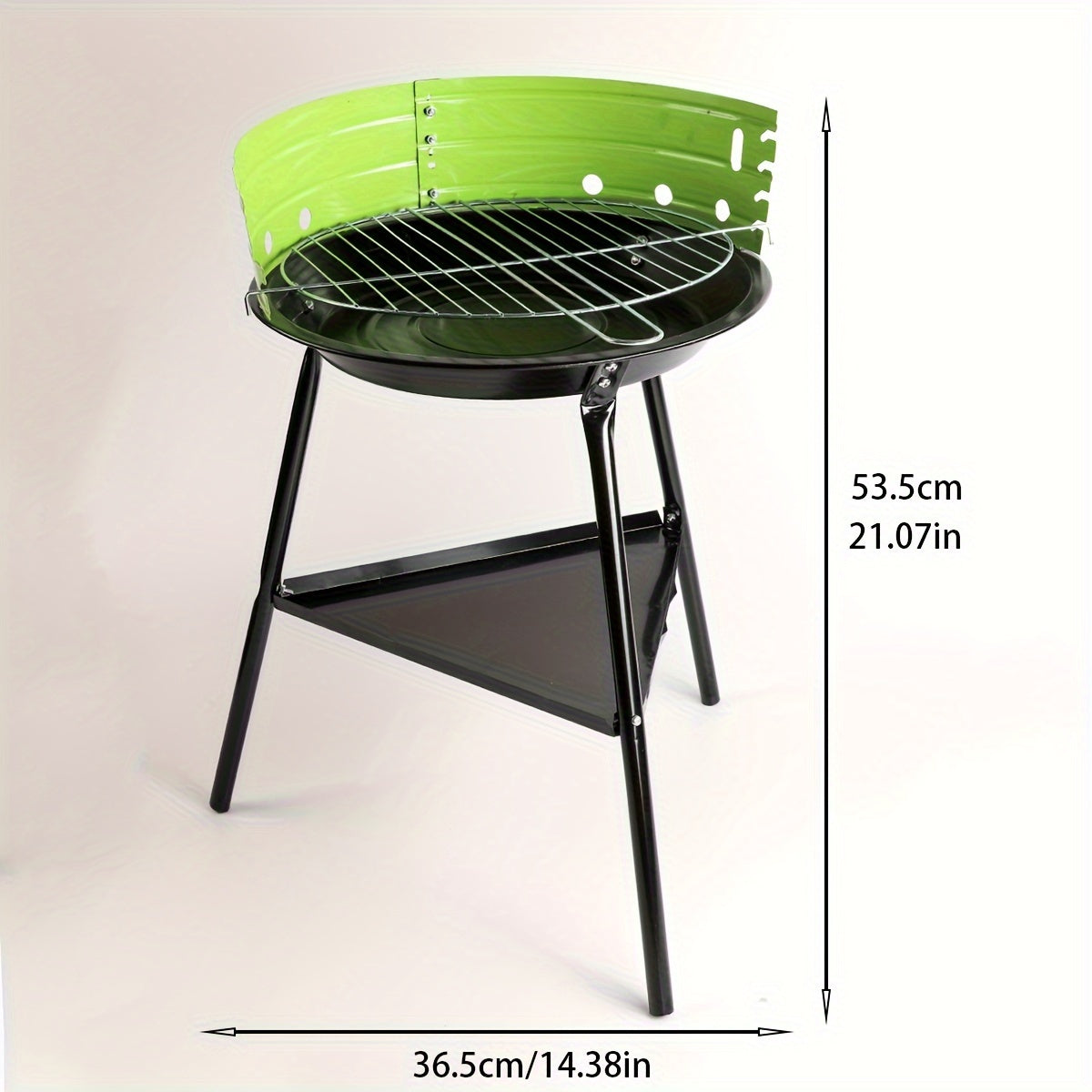 Barbecue Portable en Métal – Démontable, Léger et Parfait pour le Camping ou le Jardin
