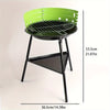 Barbecue Portable en Métal – Démontable, Léger et Parfait pour le Camping ou le Jardin