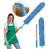 LuxeDust Duster en Microfibre Télescopique | Nettoyez sans effort les espaces élevés avec un outil réutilisable et lavable pour un éclat ultime