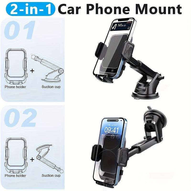 Support de Téléphone Multifonction pour Voiture – Flexible et Sûr