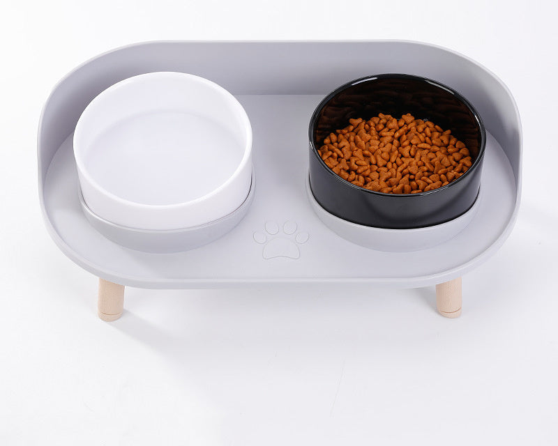 Bols Élevés Doubles pour Animaux de Compagnie – Repas Confortable et Sain pour Chats et Chiens