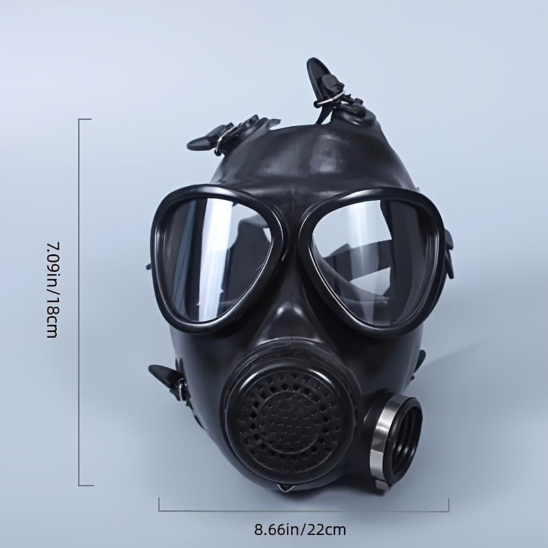 Masque à gaz tactique à pleine face - Protection ultime contre les dangers chimiques