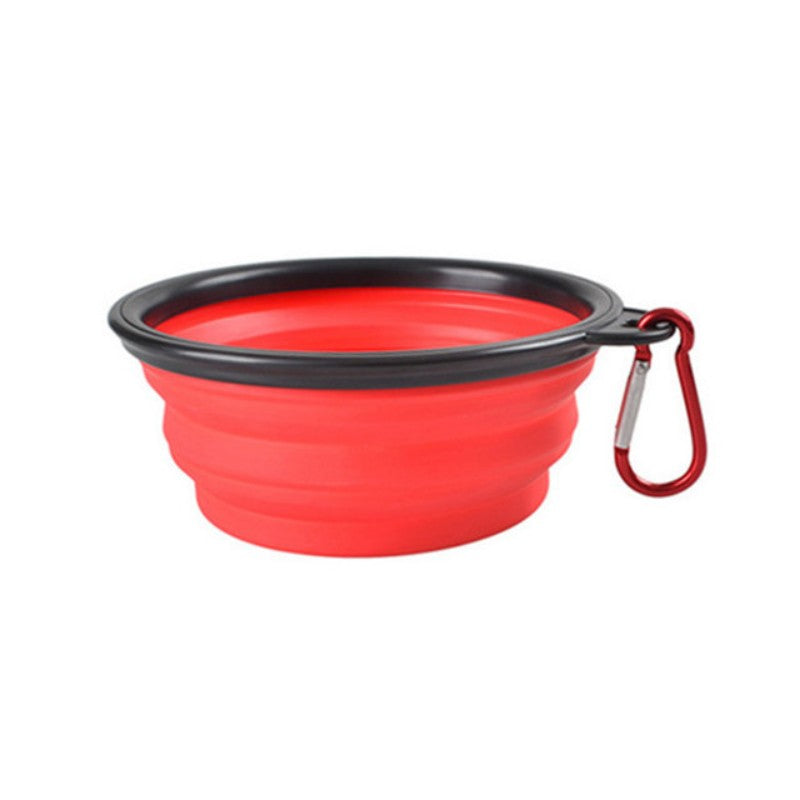 Bol de Nourriture Pliable – Durable et Compact pour Chiens et Chats