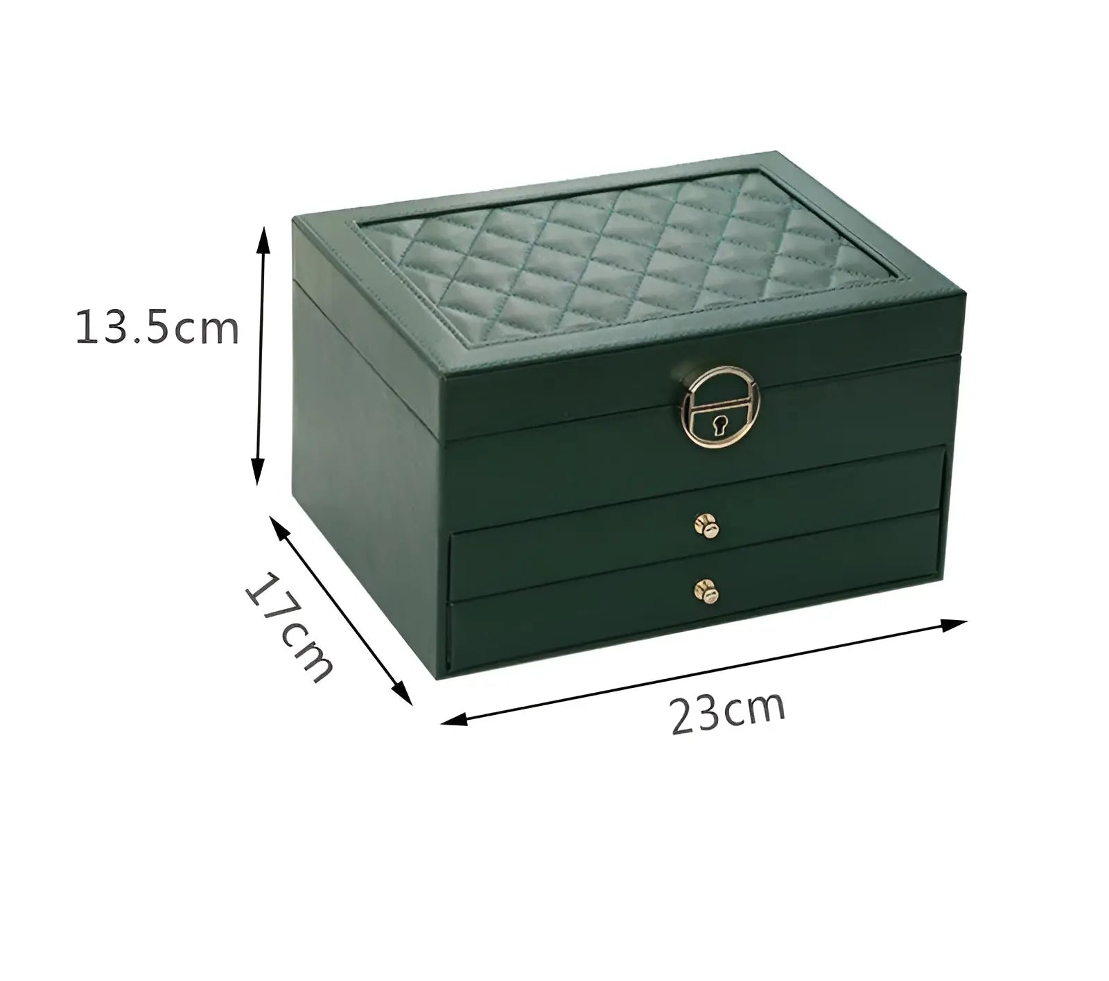 Boîte à Bijoux Multi-niveaux Luxueuse – EleganceBox