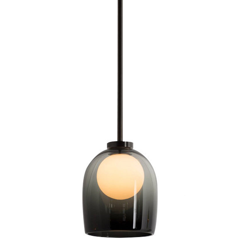 Suspension en Verre Moderne – Verre Fumé ou Transparent pour une Ambiance Élégante