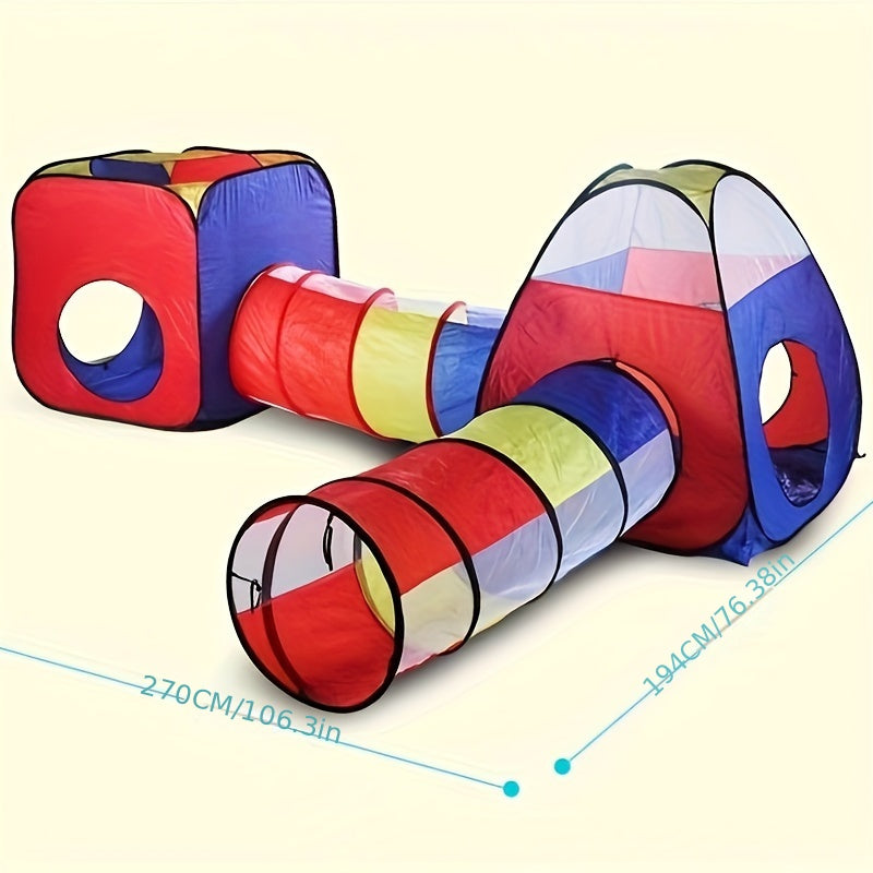 Tente Pop-up et Ensemble de Tunnel - Pour un Jeu Actif et des Aventures