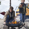 Bassin de Feu en Fonte – Idéal pour Barbecue, Camping et Éclairage de Jardin