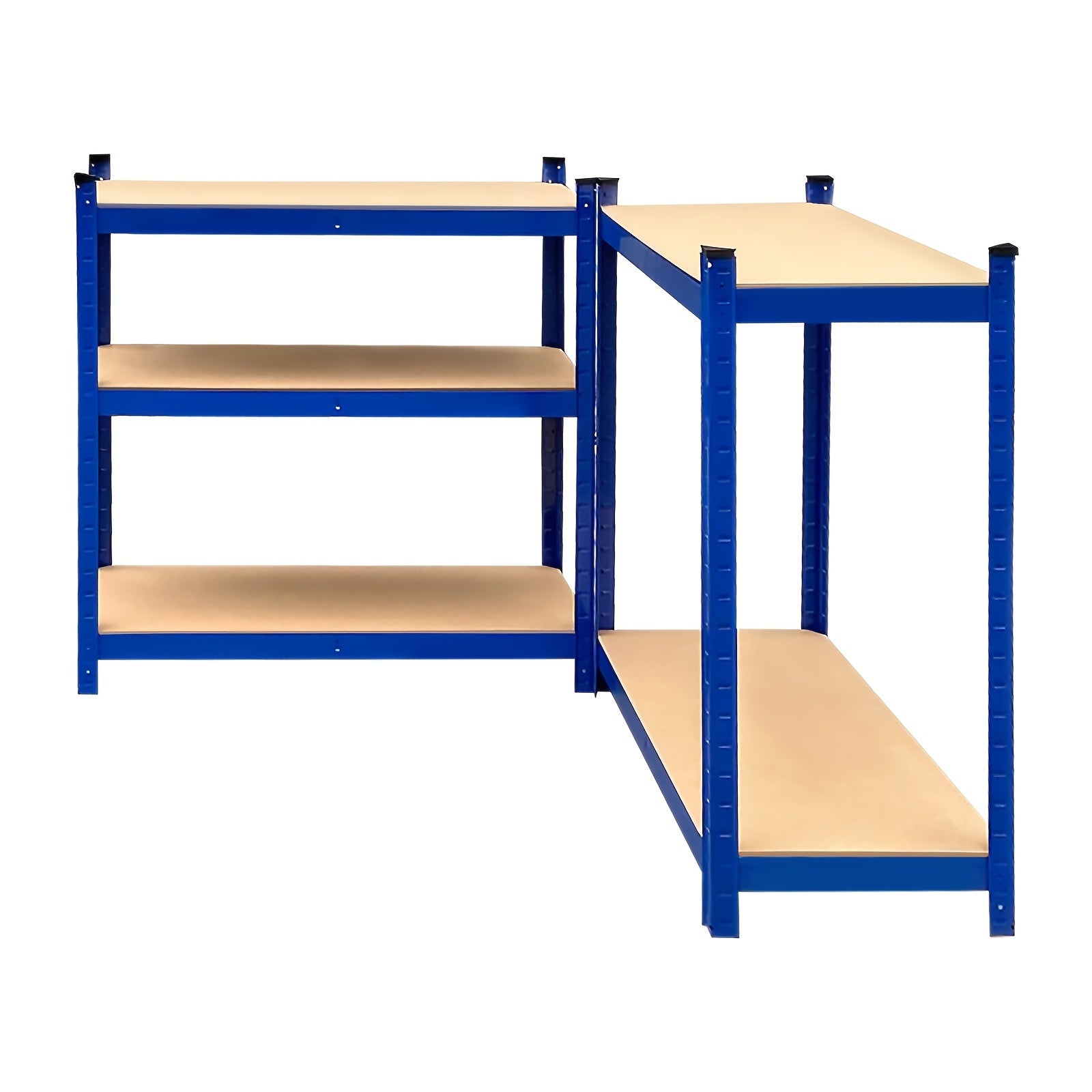 EliteStorage Rayonnage métallique à usage intensif | Une résistance exceptionnelle avec une capacité de 875 kg, parfait pour l'organisation du garage, de l'atelier et du bureau