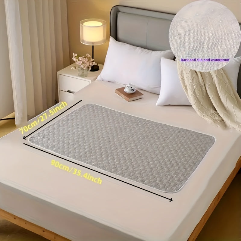 Tapis Imperméable Lavable – Parfait pour les Personnes Âgées, les Animaux de Compagnie et les Soins Menstruels