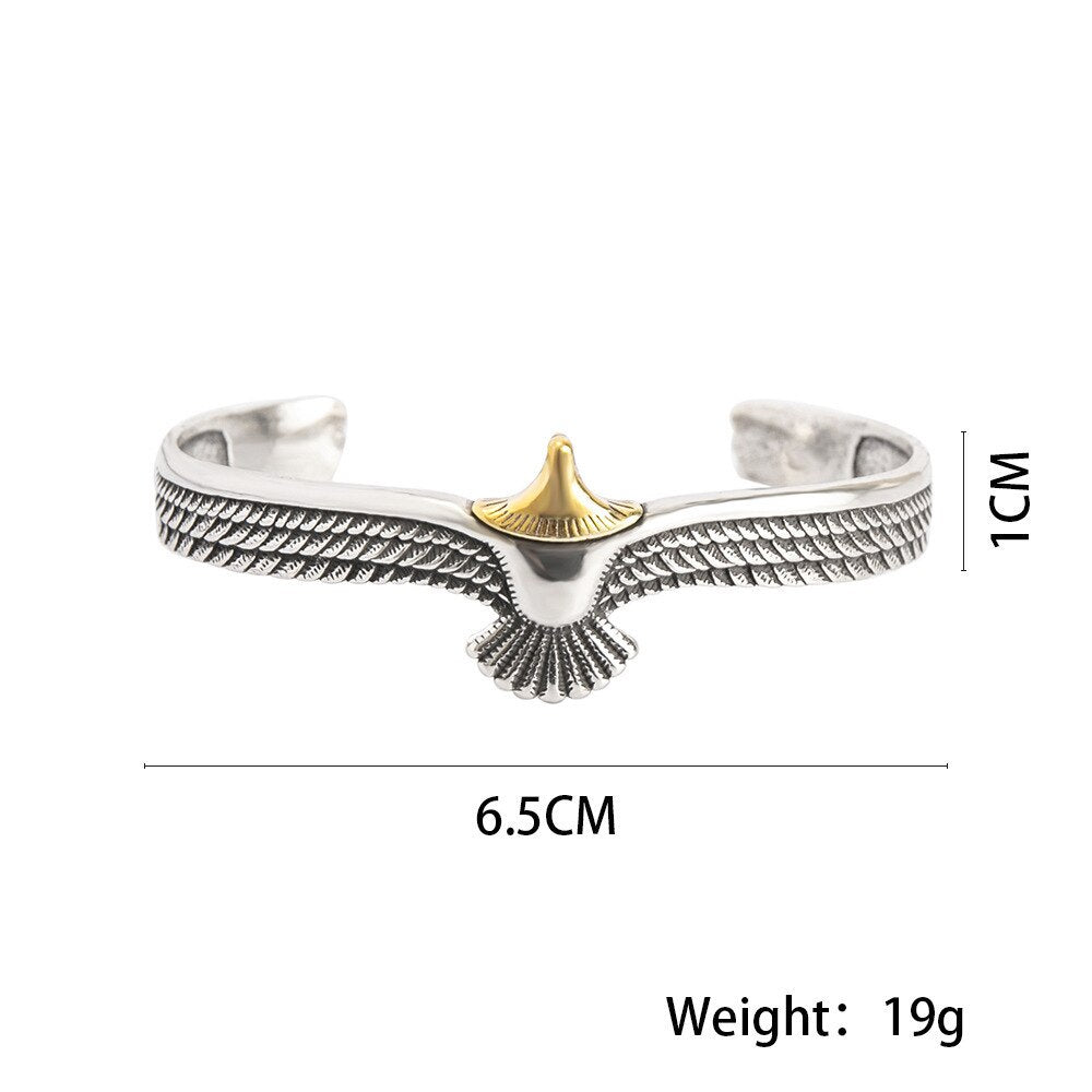 Bracelet Vintage Aigle Créatif
