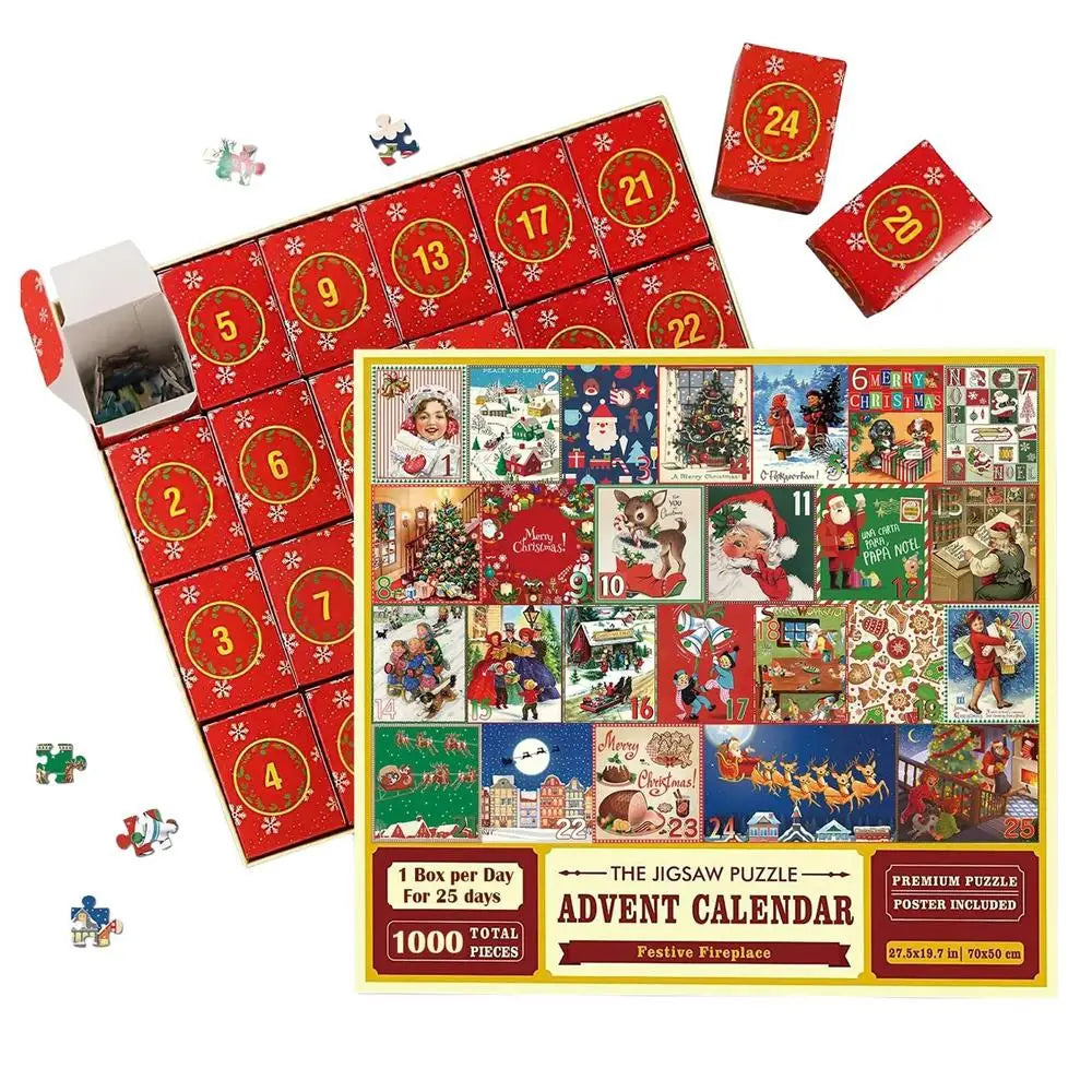 Calendrier de l'Avent Puzzle - PuzzleFestif