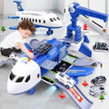 Ensemble de jouets d'avion et de véhicule d'aventure | Durable, non toxique et éducatif pour les enfants