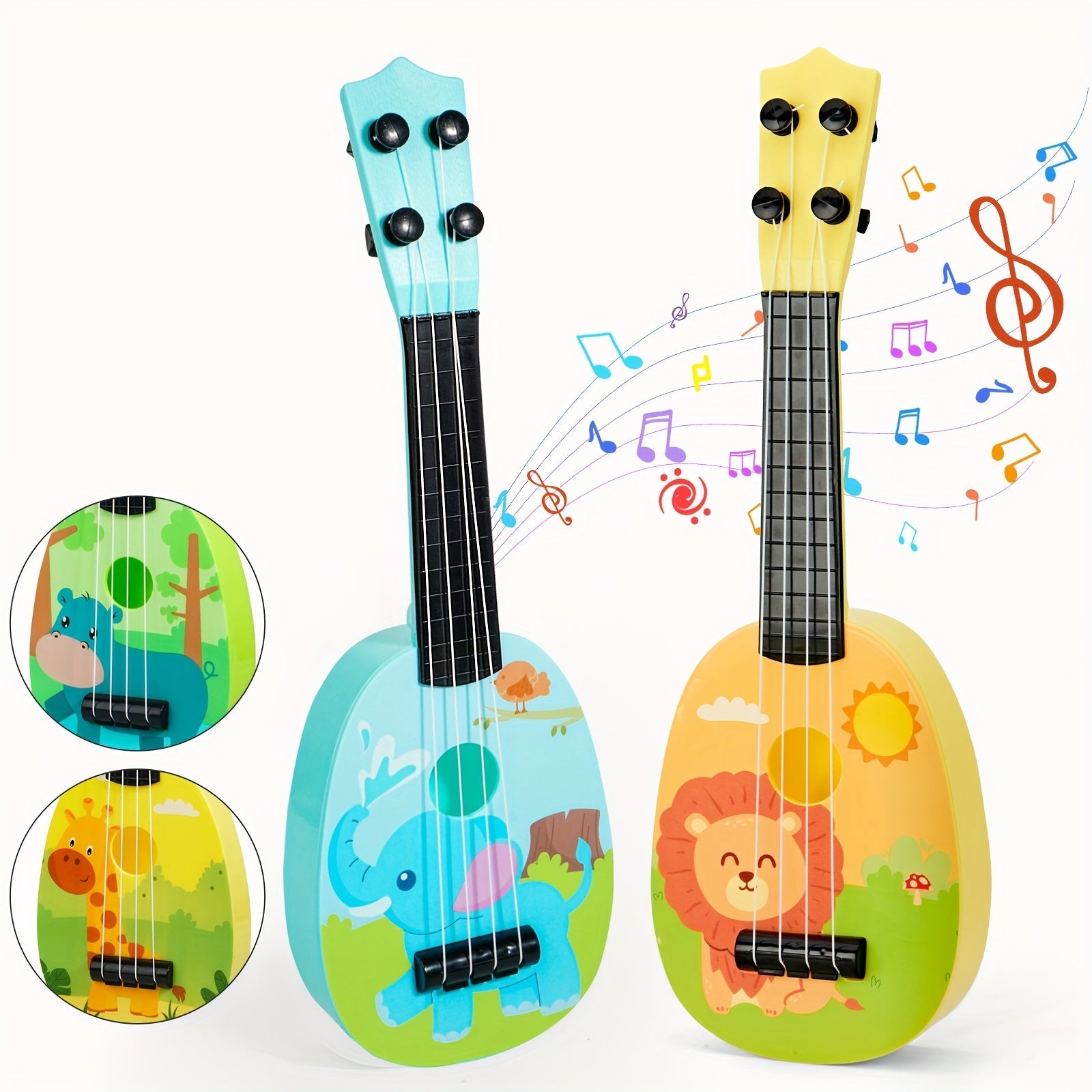 ZooTunes Ukulélé pour Enfants - Pour des Aventures Musicales