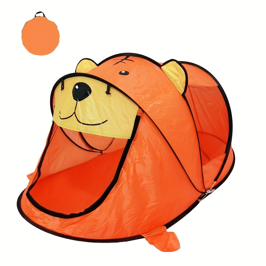 Tente de Jeu Pop-Up pour Enfants avec Dinosaures, Requins & Ours, UPF 50 – Respirante & Portable pour Bébés & Tout-Petits