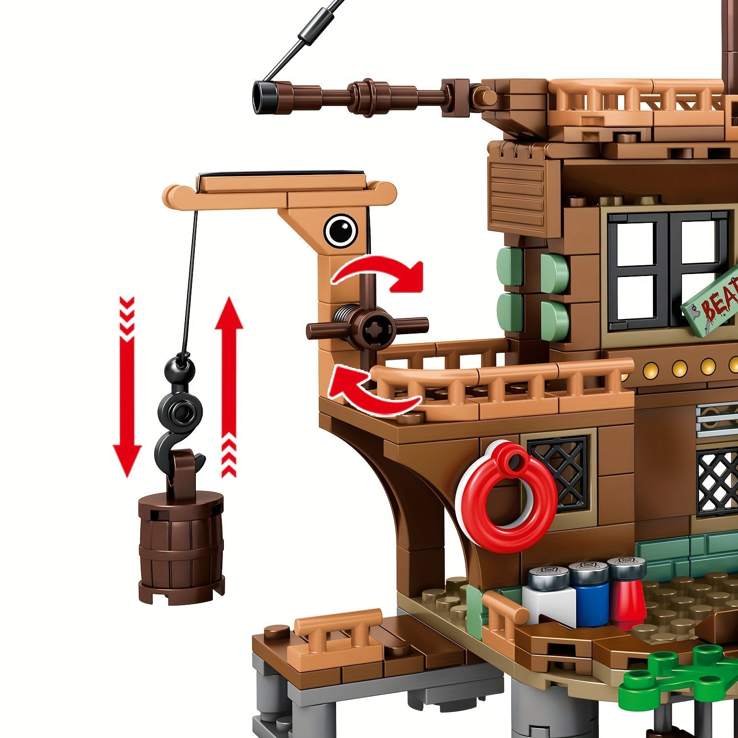 Aventure de Navire Pirate – Construisez Votre Propre Histoire de Flibustier