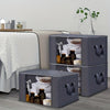 Bacs de rangement en tissu Luxe OpulentHaven | Bacs spacieux et pliables pour une organisation élégante de la maison et tranquillité